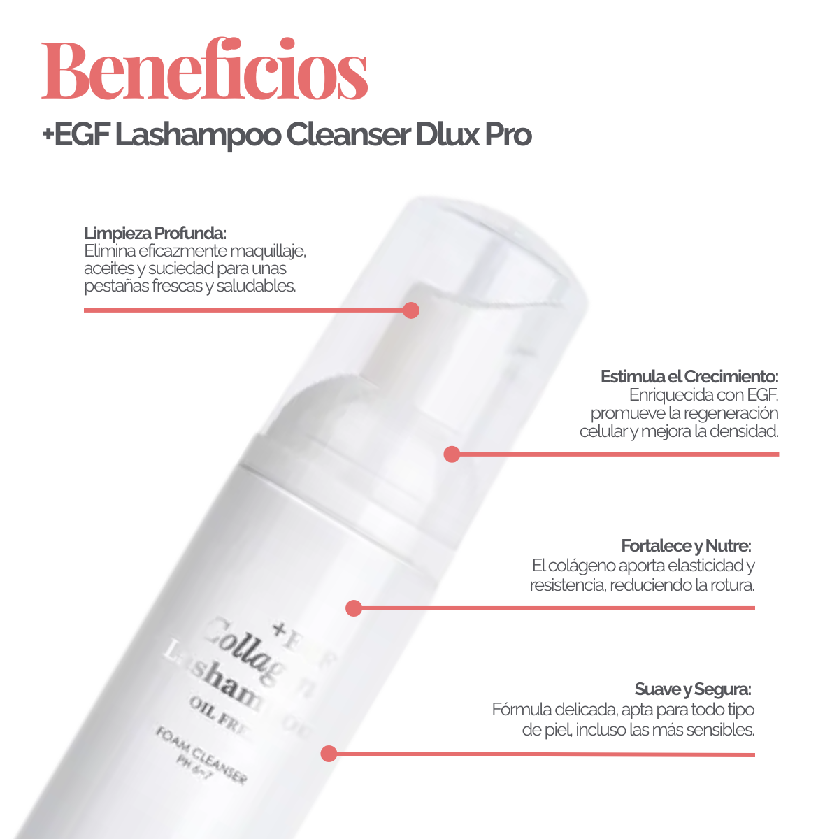 +EGF Lashampoo Cleanser Dlux Pro