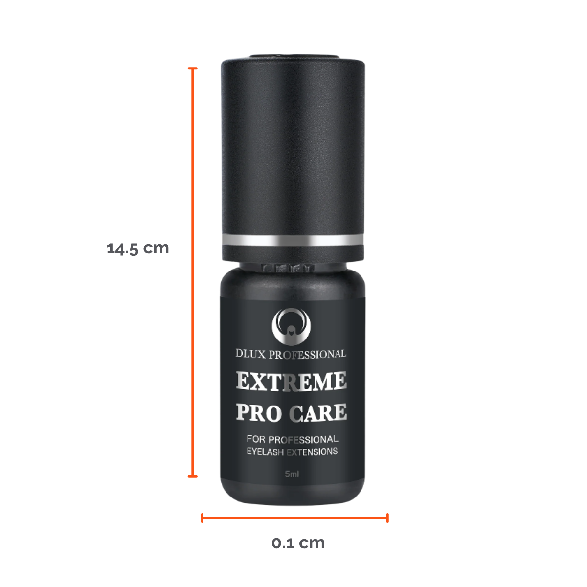 Adhesivo DLUX Pro Care profesional secado 2‑4 s retención 5‑6 semanas ingredientes seguros Ethyl Cyanoacrylate Polymethylmethacrylate