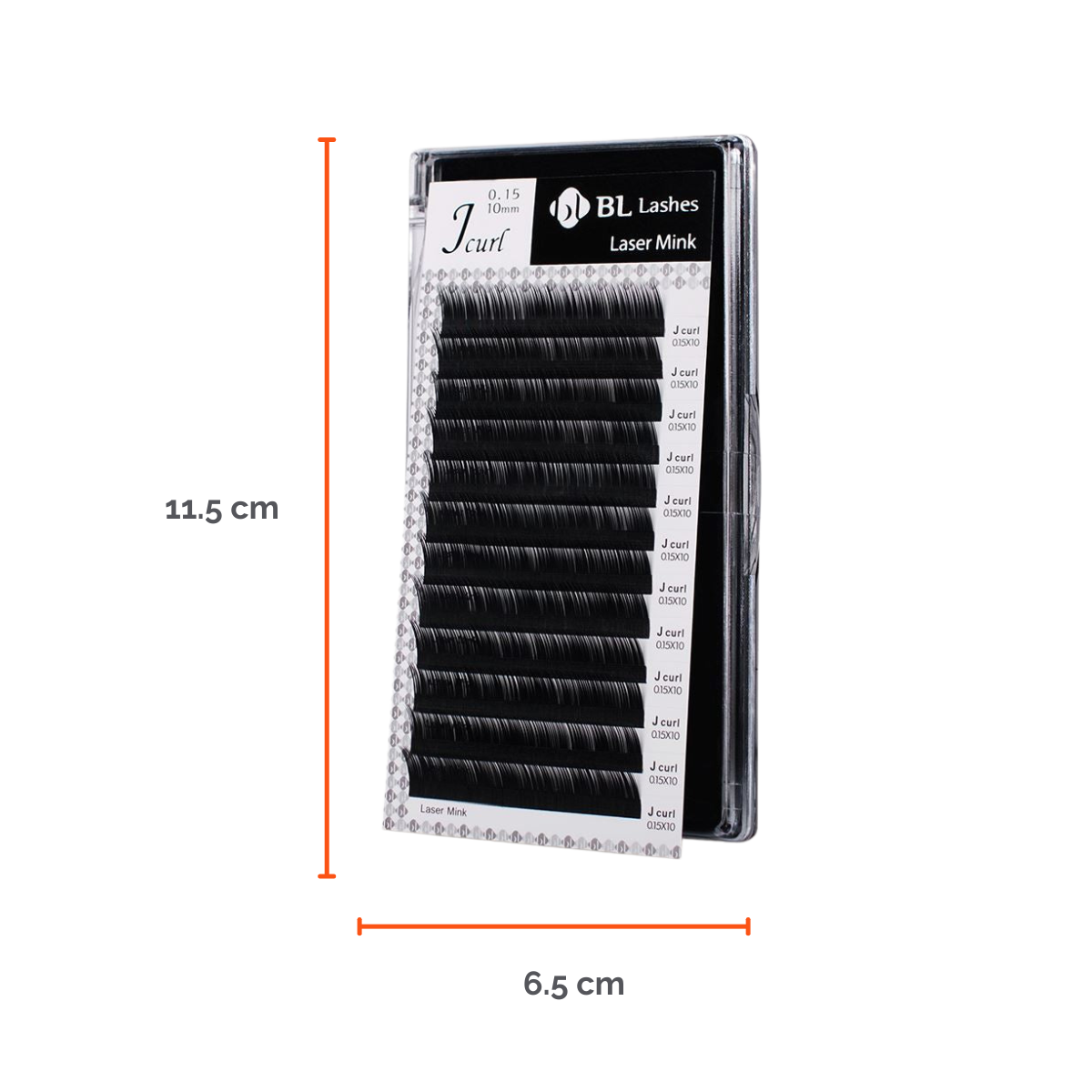 Extensión de Pestañas Curvatura D BL Lashes®