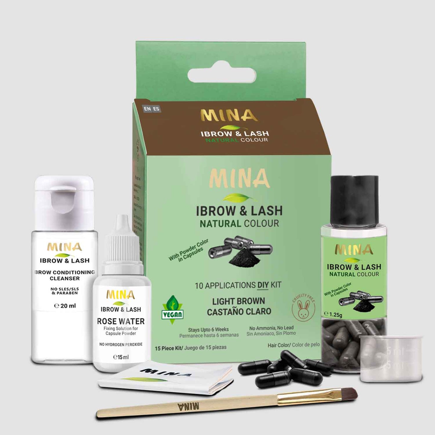 Brow And Lash Capsule Color Kit