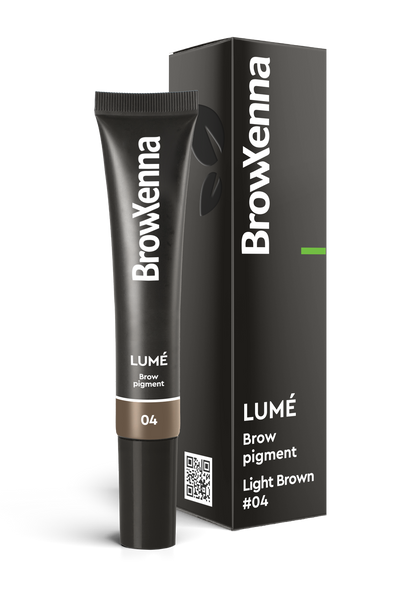 Gel tint híbrido para cejas Lumé BrowXenna® de 15 ml, tinte en gel de acción directa sin oxidante. Ideal para una coloración precisa, uniforme y de larga duración. Fórmula profesional con queratina y pantenol para cuidar el vello y la piel.