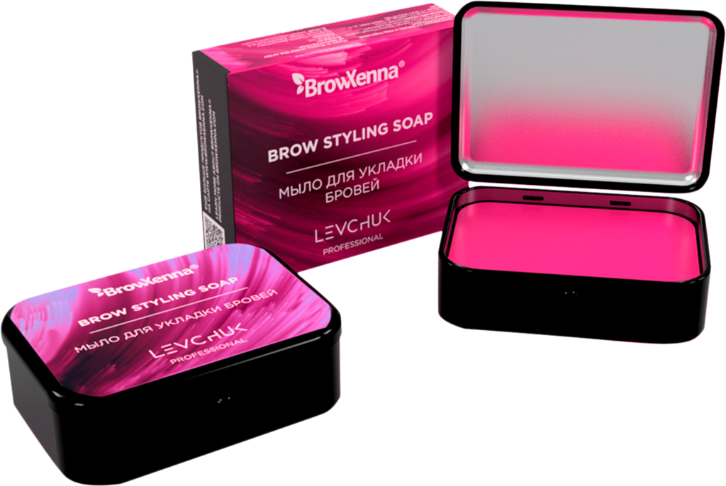 Brow Styling Soap BrowXenna® –  (25 g) Jabón moldeador enriquecido con keratina y colágeno que proporciona volumen natural y fijación profesional para cejas impecables.