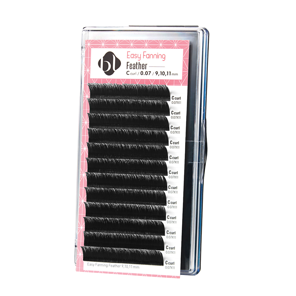 Easy Fanning  - Extensiones de Pestañas Profesionales de Auto-Abanico (Feather), BL Lashes®