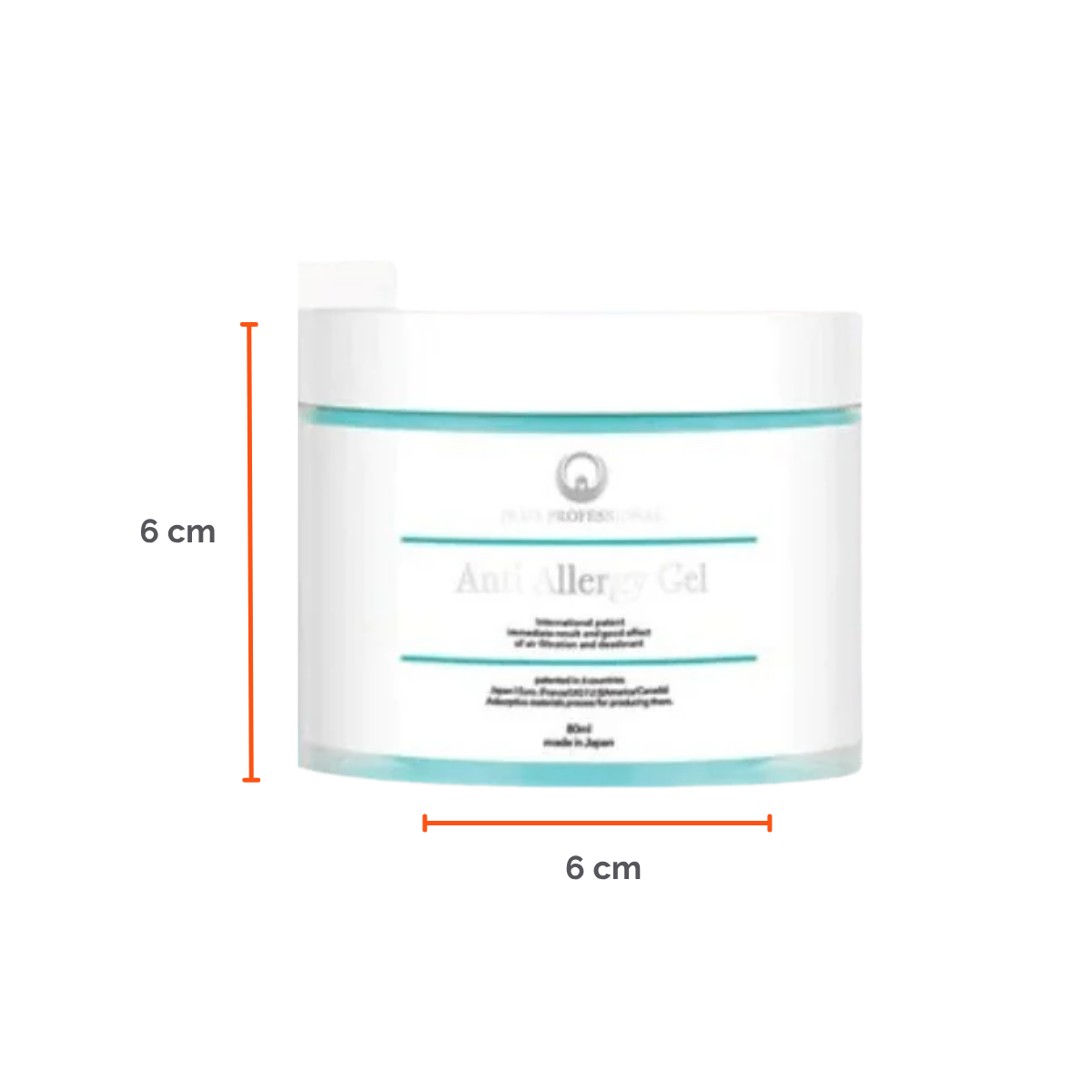 DLUX Anti Allergy Gel - Gel neutralizador de sustancias nocivas y eliminador de olores. Absorbe formaldehído y otros compuestos volátiles, mejorando la calidad del aire en salones de belleza y espacios cerrados