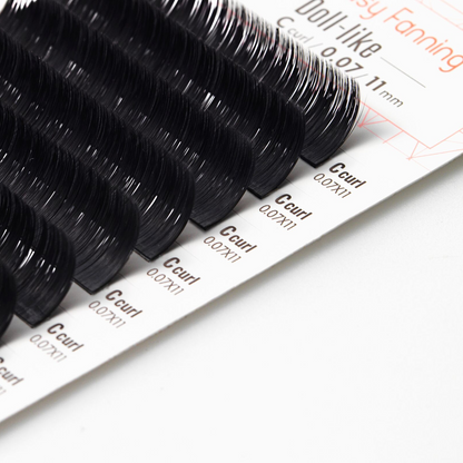 Extensiones de Pestañas Profesionales de Auto-Floración (Doll Like)  BL Lashes®