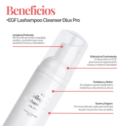 +EGF Lashampoo Cleanser Dlux Pro