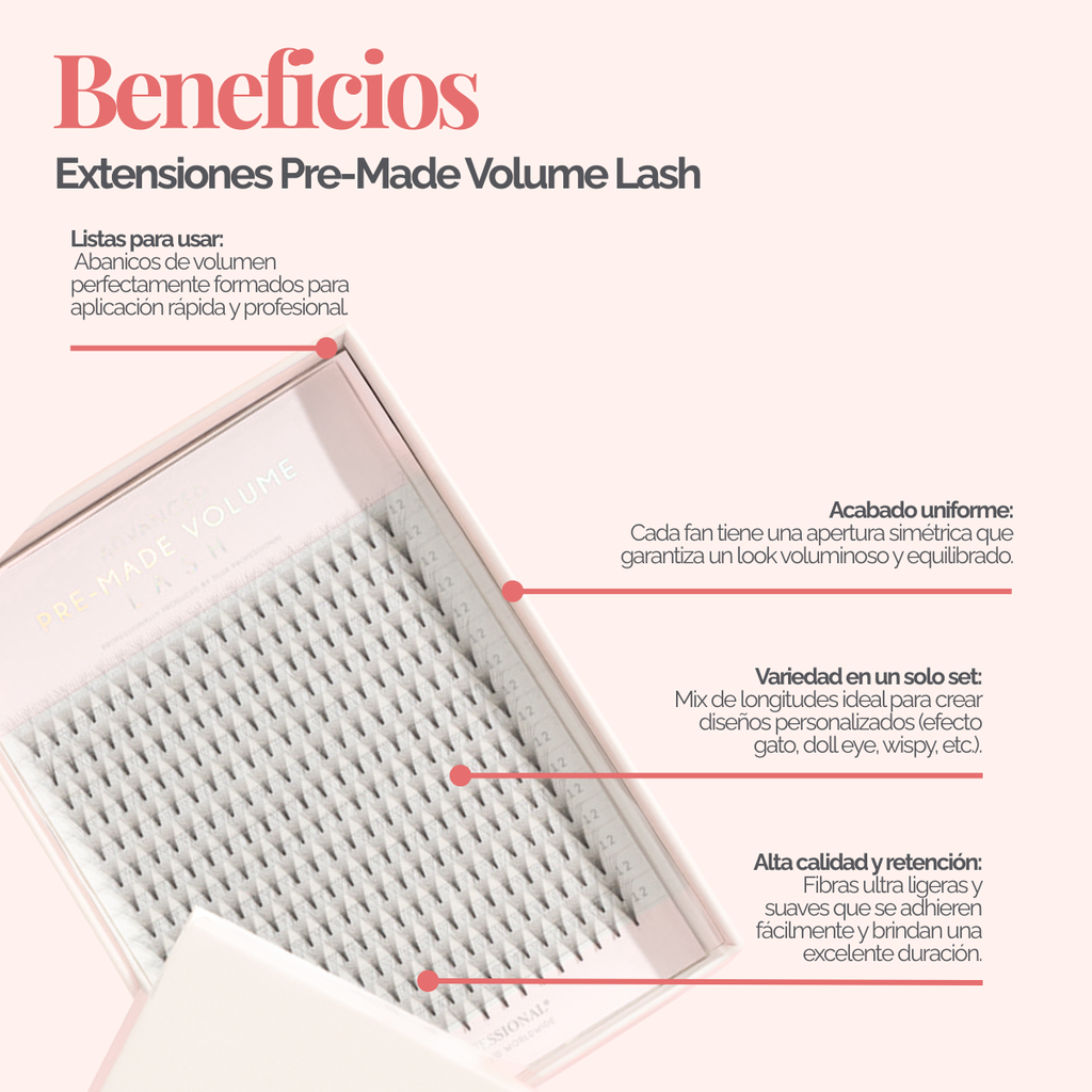 Extensiones Pre-Made Volume Lash