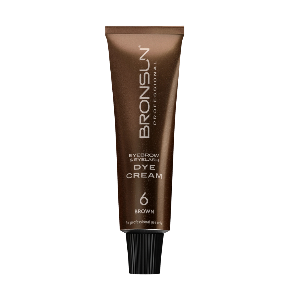 BRONSUN Tinte en Crema para Cejas y Pestañas - Color Intenso de Larga Duración