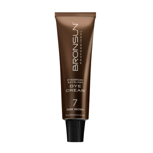BRONSUN Tinte en Crema para Cejas y Pestañas - Color Intenso de Larga Duración
