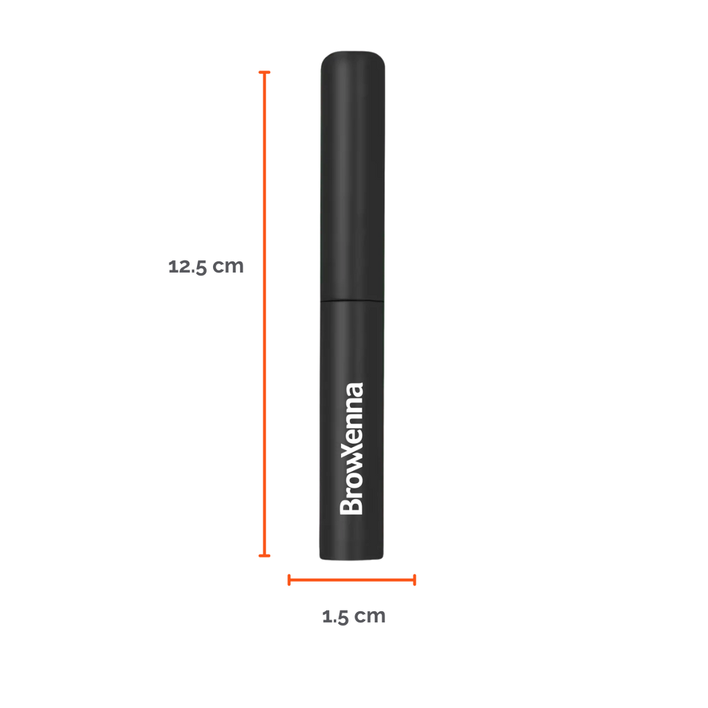 Ice Frost Brow Gel BrowXenna-gel transparente fijador con efecto cristalizador y brillo natural para cejas definidas y suaves.