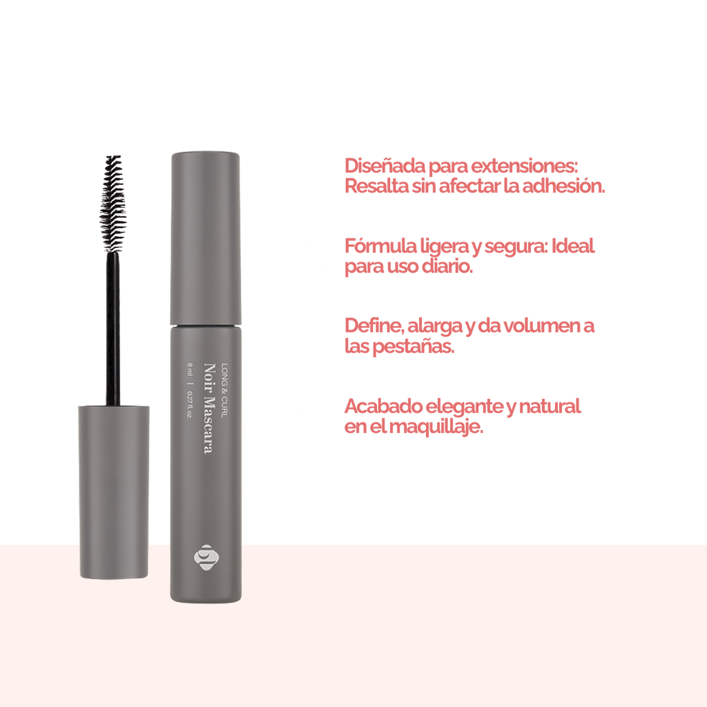 Noir Mascara BL, Máscara Profesional para Extensiones de Pestañas
