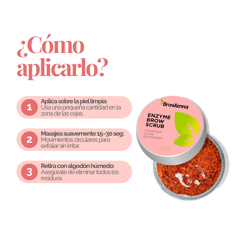 Exfoliante Profesional para Cejas (50 g)