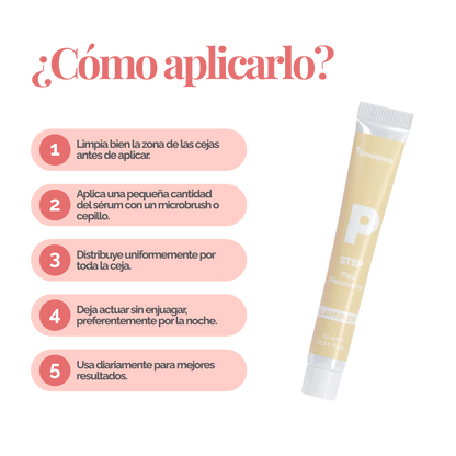BrowXenna Plex Bond Recovery – suero regenerador profesional que restaura enlaces capilares y protege el vello durante y después de tratamientos químicos para cejas y pestañas.