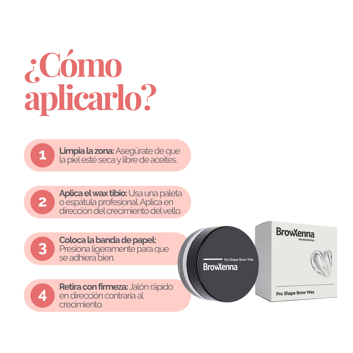 pro shape brow wax_cera para moldeo de cejas