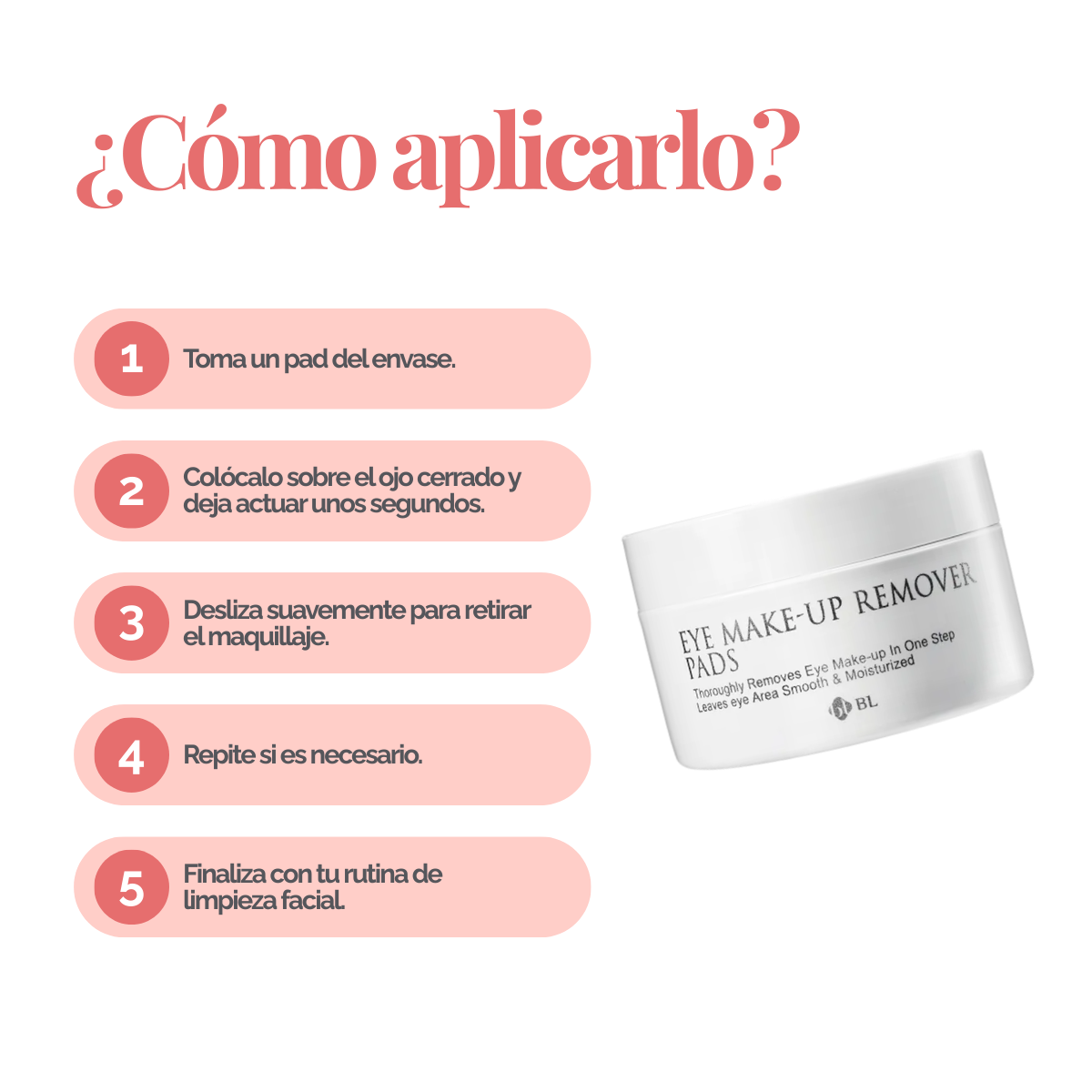 Pads Desmaquillantes BL Lashes®