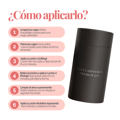 Dlux Lamination Eye Brow Kit