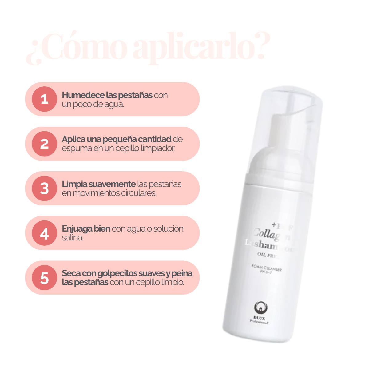 +EGF Lashampoo Cleanser Dlux Pro