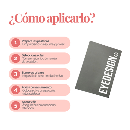 Extensiones Pre-made Volumen Fans Blister Eye Design