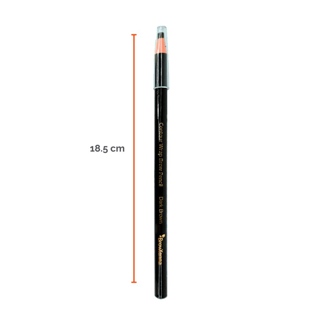 Contour Wrap Pencil BrowXenna®: lápiz profesional para cejas, waterproof, fácil de afilar, que define y rellena con precisión durante 16 horas.