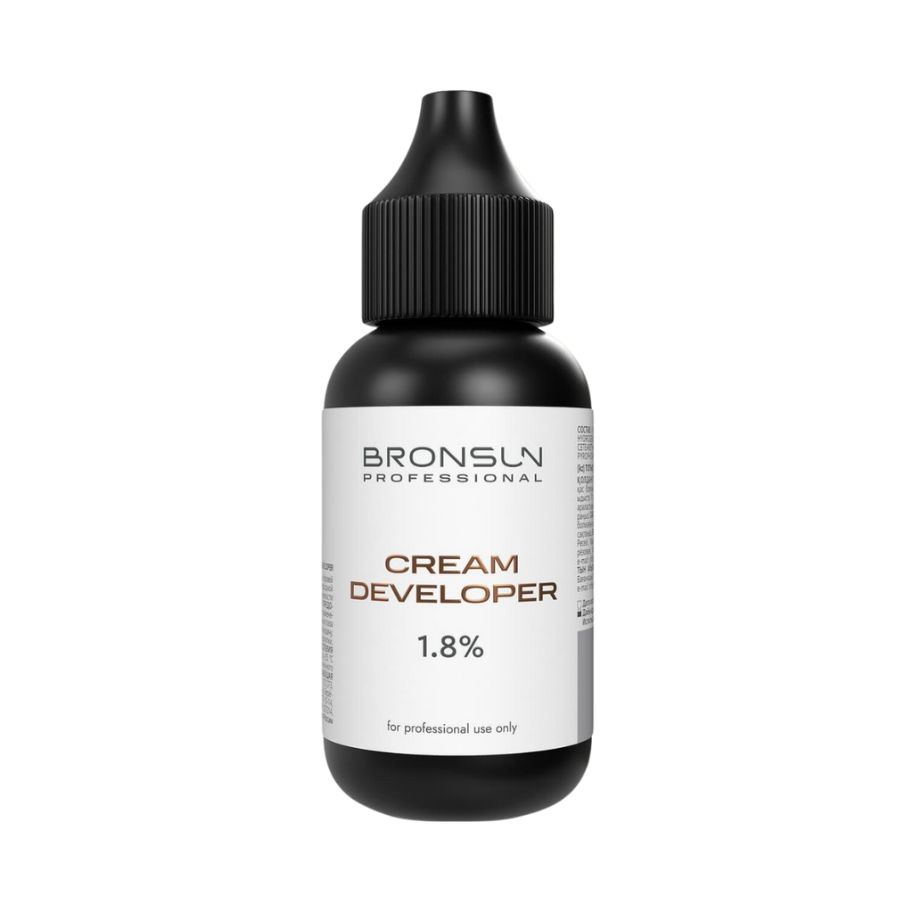 Cream Developer  profesional para tinte de cejas y pestañas, oxidante cremoso premium diseñado para brow artists y lash technicians. Fórmula de textura uniforme ideal para mezclar con tintes profesionales y lograr aplicaciones precisas, resultados homogéneos y servicios de belleza de alta gama.
