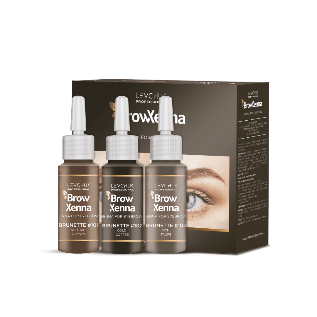 Set de Henna para Cejas Brunette BrowXenna®