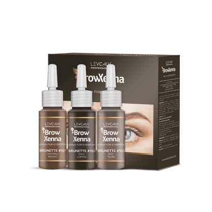 Set de Henna para Cejas "Brunette" BrowXenna®