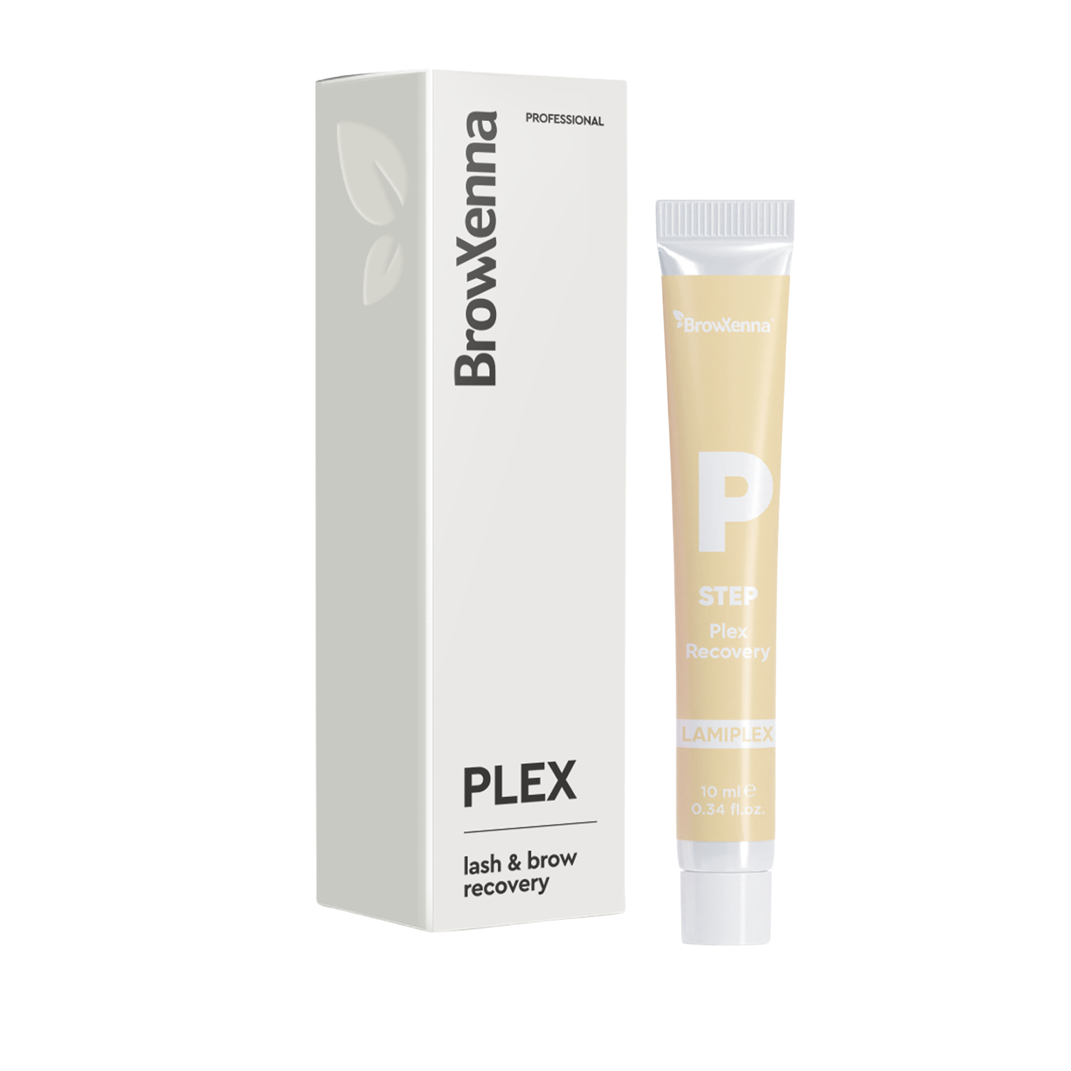 BrowXenna Plex Bond Recovery – suero regenerador profesional que restaura enlaces capilares y protege el vello durante y después de tratamientos químicos para cejas y pestañas.
