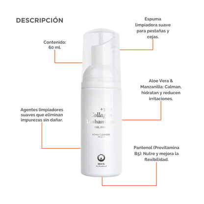 +EGF Lashampoo Cleanser Dlux Pro