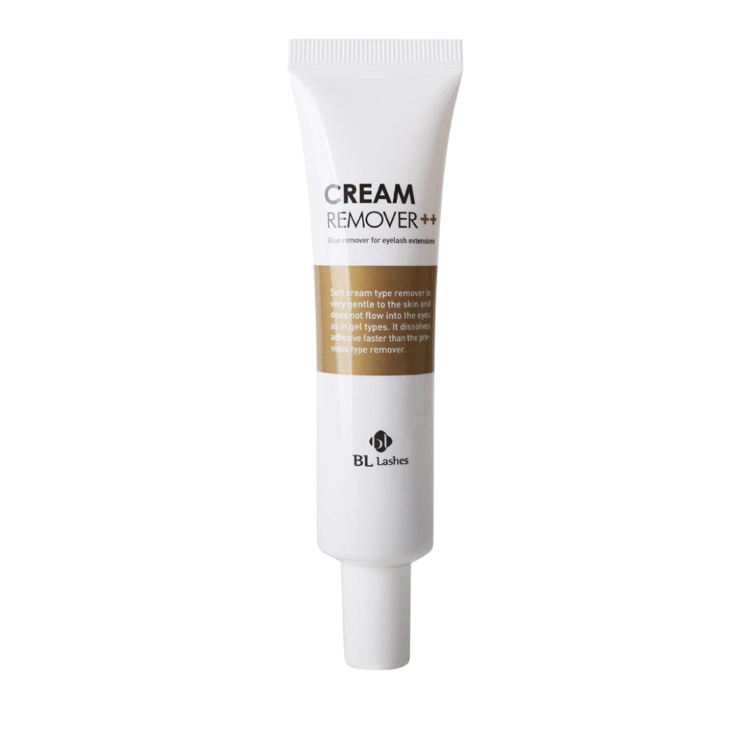 Cream Remover Double Plus es un removedor de pestañas en crema, diseñado para una eliminación segura y efectiva de las extensiones de pestañas. Ideal para uso profesional, proporciona comodidad durante el proceso. Disponible en BL Lashes