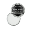 Mayamy White Eyebrow Paste, pasta blanca profesional para diseño de cejas. Ayuda a definir el contorno y protege la piel durante la aplicación de henna o tinte. Fórmula suave y cremosa, ideal para profesionales de belleza y uso en casa