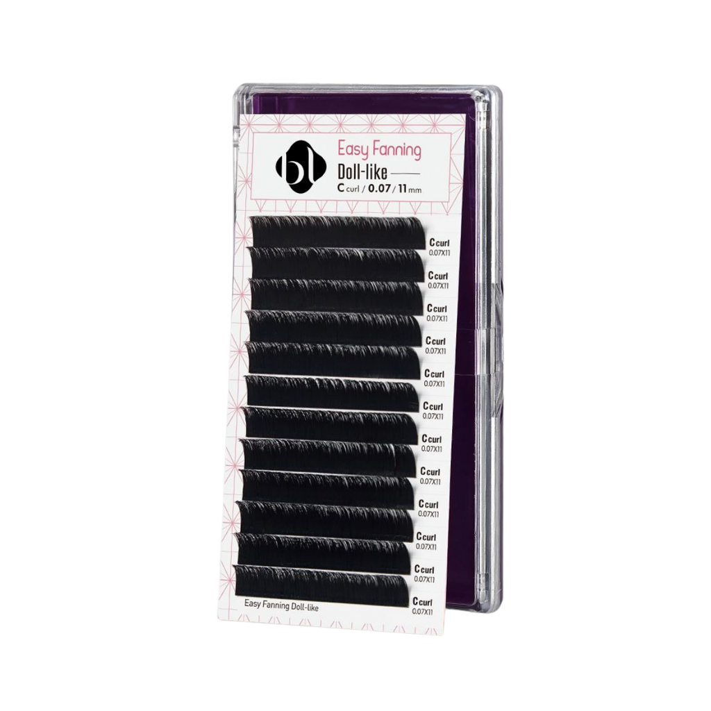 Extensiones de Pestañas Profesionales de Auto-Floración (Doll Like)  BL Lashes®