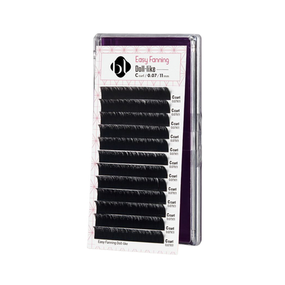 Extensiones de Pestañas Profesionales de Auto-Floración (Doll Like)  BL Lashes®
