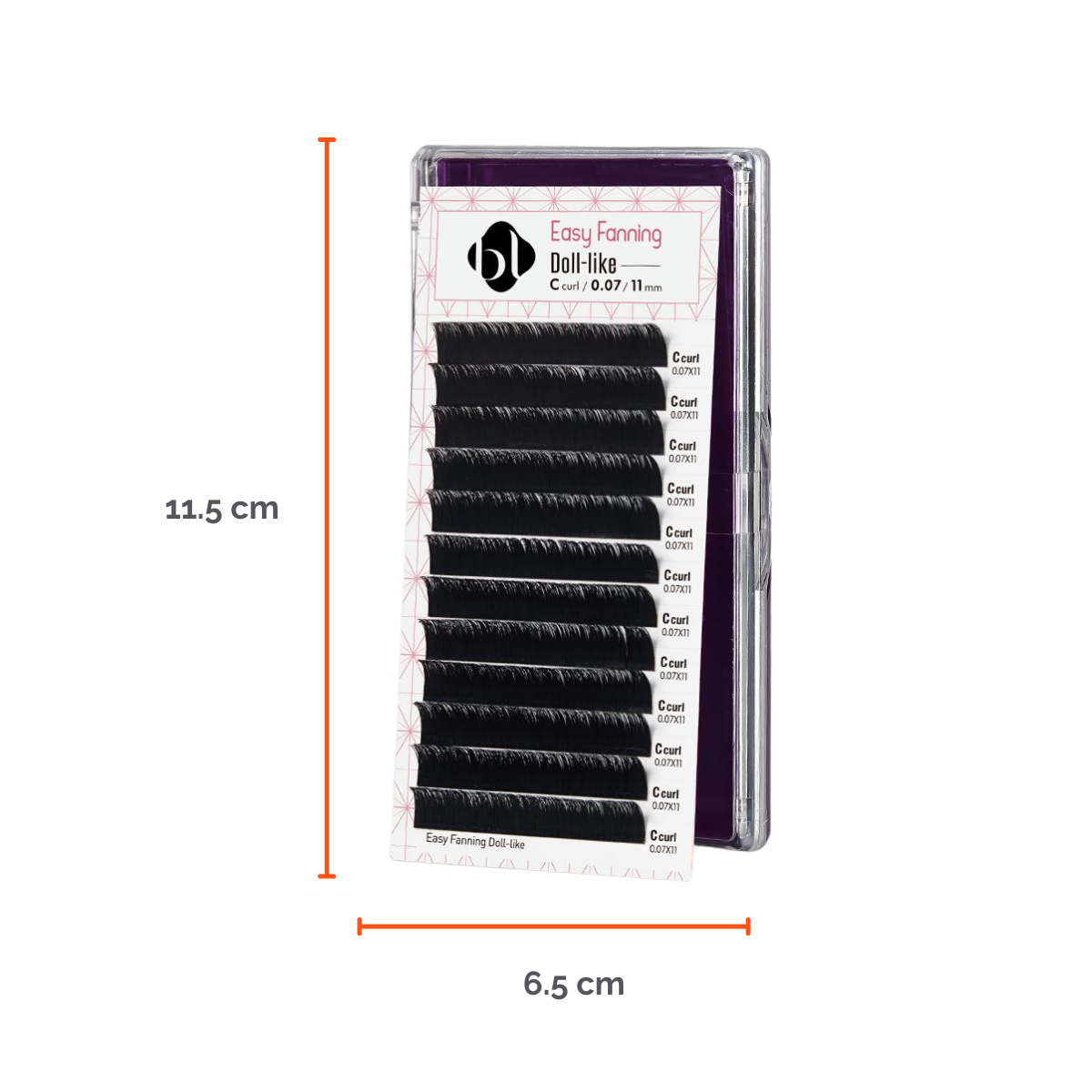 Extensiones de Pestañas Profesionales de Auto-Floración (Doll Like)  BL Lashes®