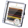 DLUX Professional Poetic Brown Lash extensiones de pestañas color café premium para uso profesional