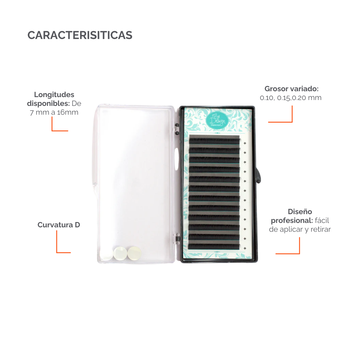 Extensiones De Pestañas -Eye Design D