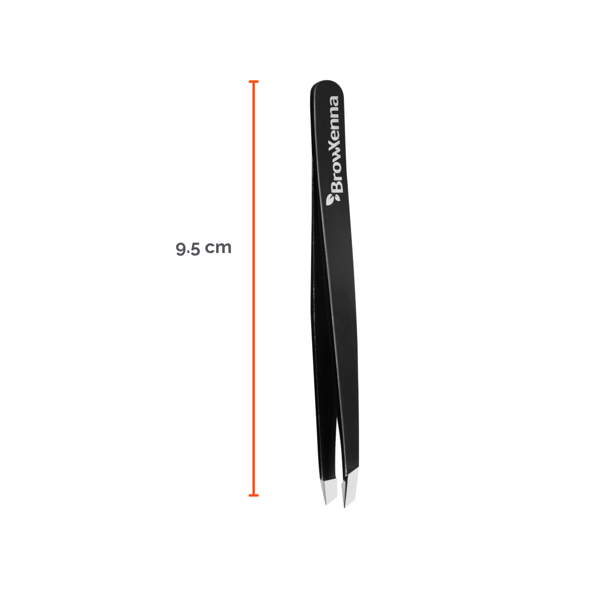 Pinzas Profesionales para Cejas BrowXenna® con punta biselada y afilado manual para depilación de precisión técnica