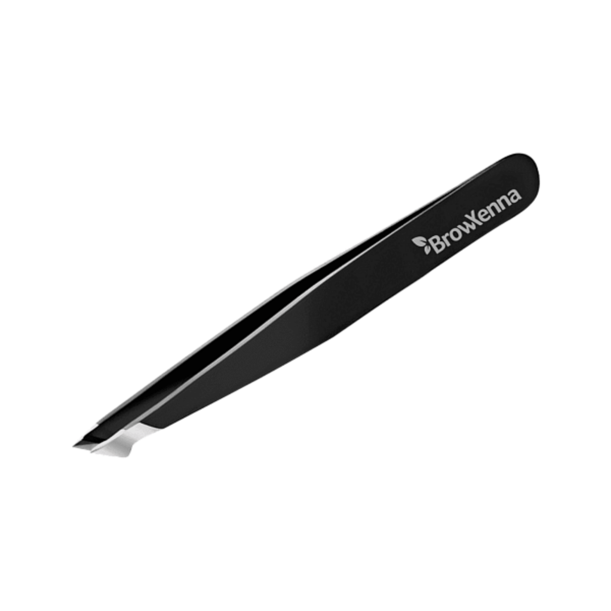 Pinzas Profesionales para Cejas BrowXenna® con punta biselada y afilado manual para depilación de precisión técnica