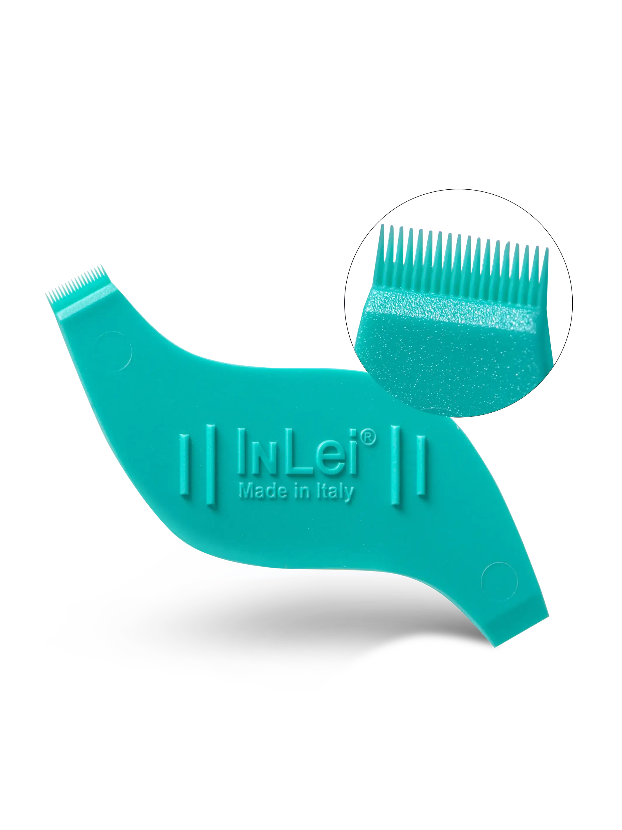 El InLei® Helper 2.0 es el peine profesional diseñado para separar y alinear pestañas con precisión durante tratamientos de laminado y lifting, garantizando resultados perfectos en salones de lujo.