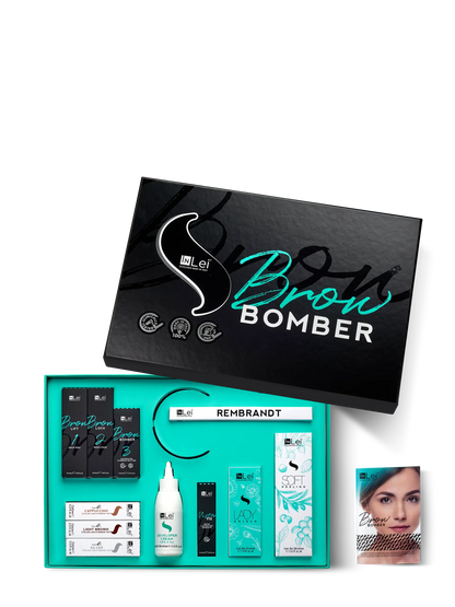 InLei® Brow Bomber System es el tratamiento profesional de laminación de cejas en tres pasos que transforma y nutre profundamente el vello, proporcionando resultados duraderos y un acabado natural.