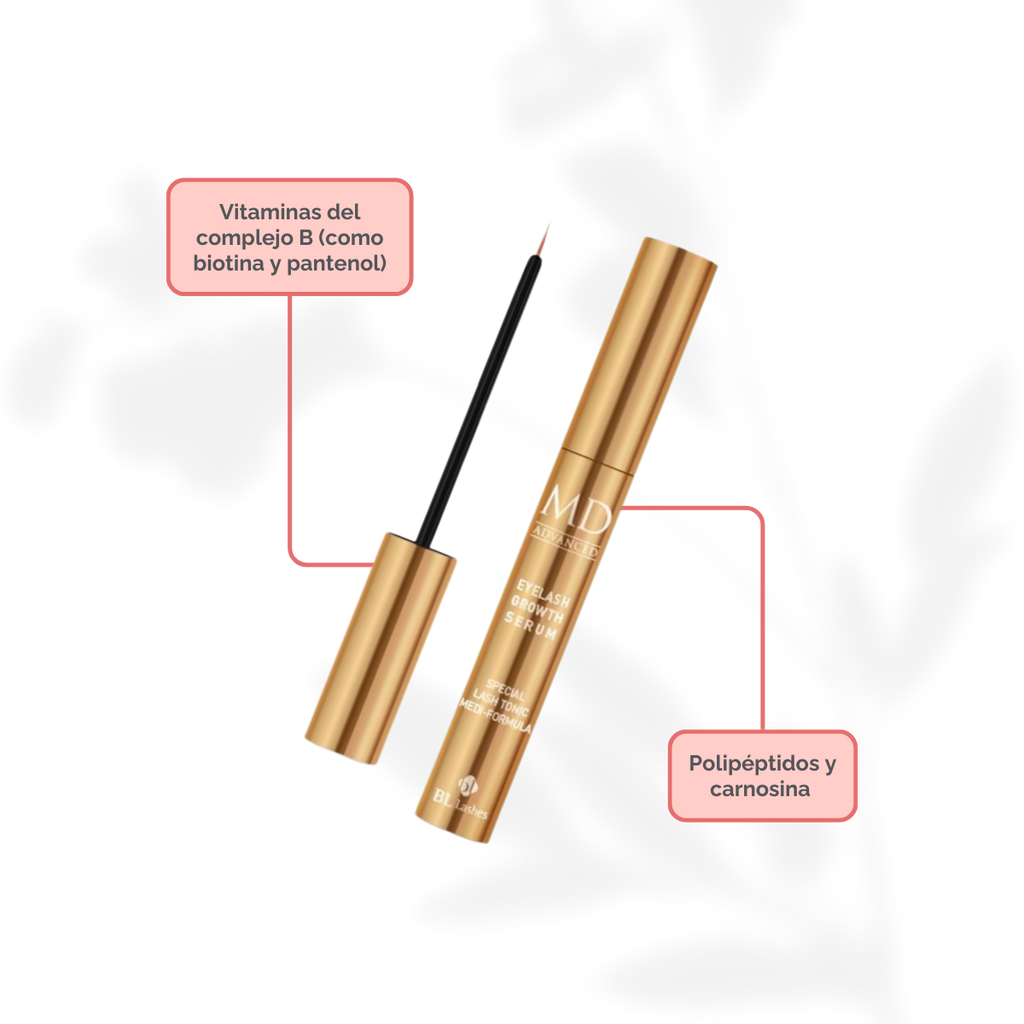 MD Advanced: Suero Avanzado para el Crecimiento de Pestañas BL Lashes®