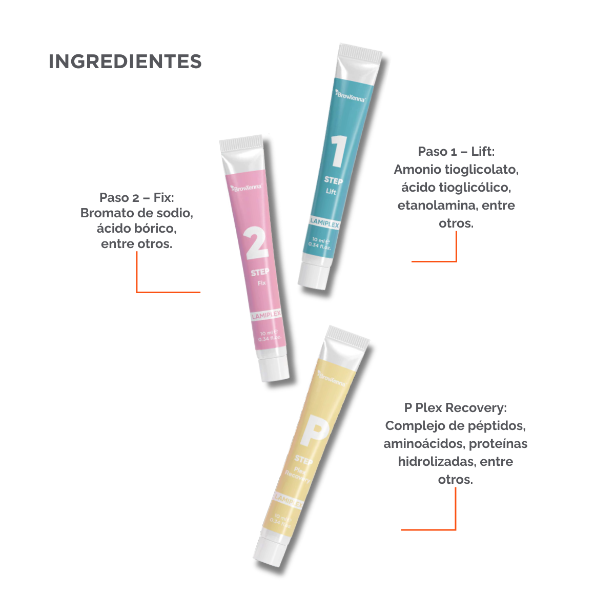 LAMIPLEX BrowXenna® laminación express profesional para cejas y pestañas que define forma, aporta volumen y restaura en un solo tratamiento.