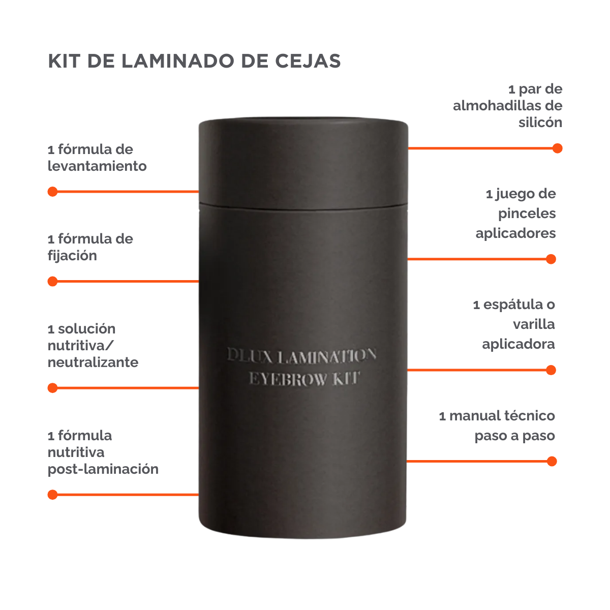 Dlux Lamination Eye Brow Kit