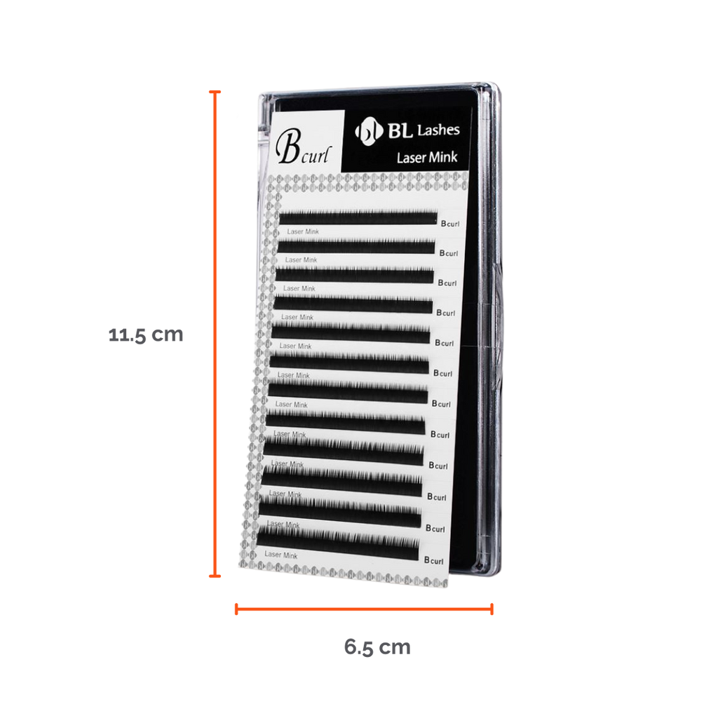 Extension de Pestañas Inferiores Curvatura C BL Lashes®