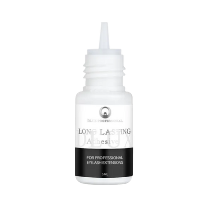 Long Lasting DLUX Professional en presentación Classic Line con secado rápido 1‑3 s y retención de 6‑7 semanas, color negro, mostrando frasco de 5 ml.