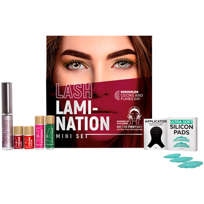 Mayamy Lash Lamination Kit Mini Set; Laminación de Pestañas