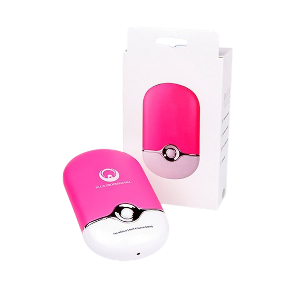 Mini Fan Dlux Professional ventilador USB portátil para curado adhesivo de extensiones de pestañas