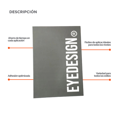 Extensiones Pre-made Volumen Fans Blister Eye Design