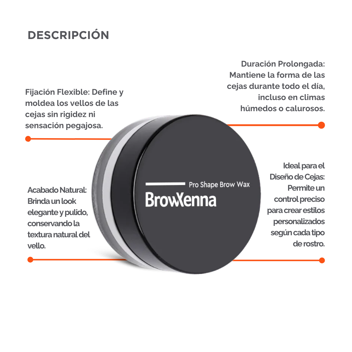 pro shape brow wax_cera para moldeo de cejas