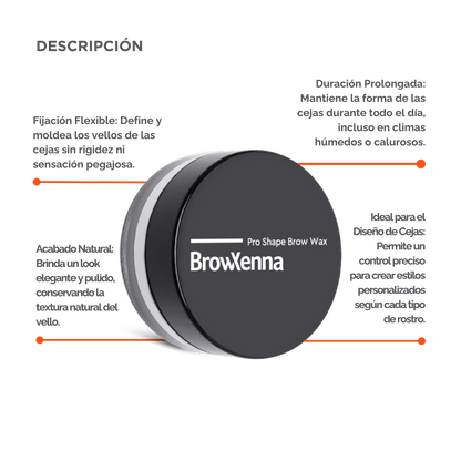 pro shape brow wax_cera para moldeo de cejas