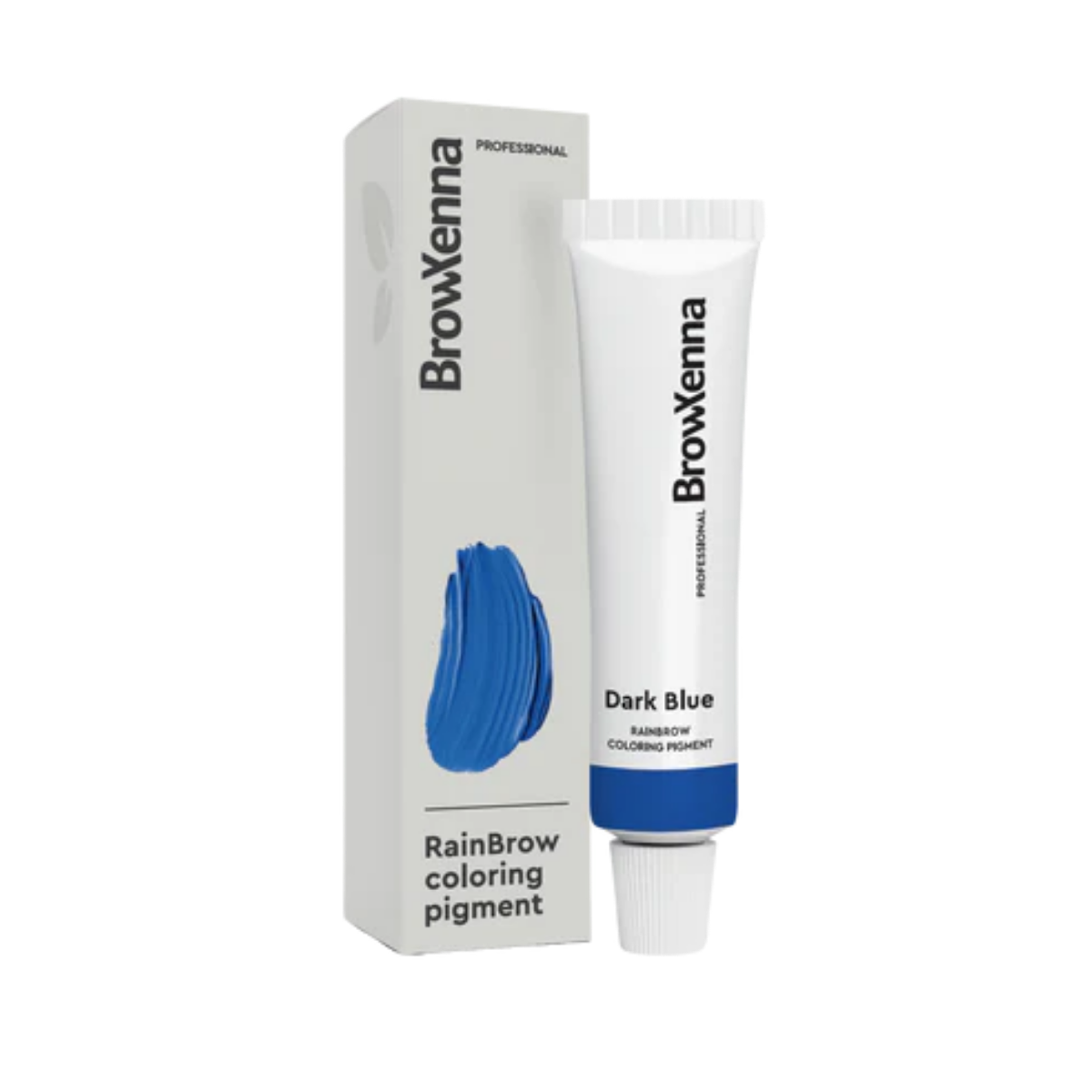 Frasco de 30 ml de Pigmento Directo BrowXenna RainBrow para cejas – fórmula sin oxidante, con textura cremosa y tonos vibrantes para tintado preciso.